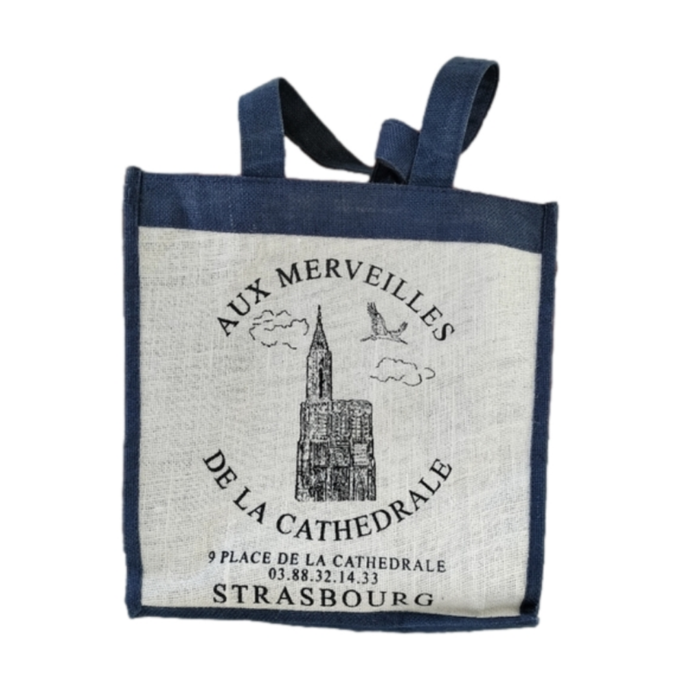 Aux Merveilles De La Cathedrale Strasbourg, France  Gift shop Tote Bag